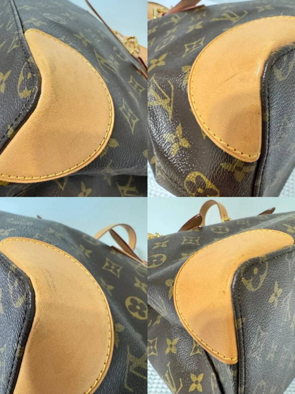 LOUIS VUITTON Authentic Monogram Hampstead GM